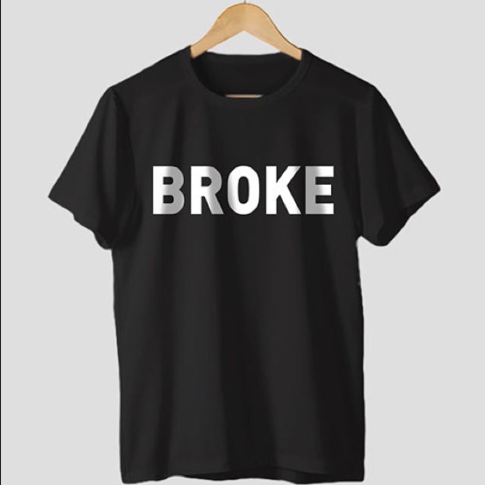 Broke T shirt